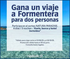 Sorteo Natura Viaje Formentera