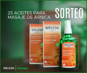 Sorteo Runnea 25 Aceites Masaje Arnica