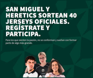 Sorteo San Miguel Heretics 40 Jerseys