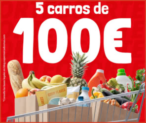 Sorteo Supermercados Mas 5 Carros 100e