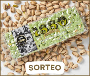 Sorteo Turron 1880 3 Packs Pistacho