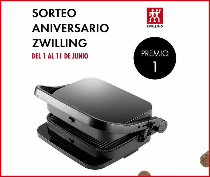 Sorteo Zwilling Aniversario 11 Dias