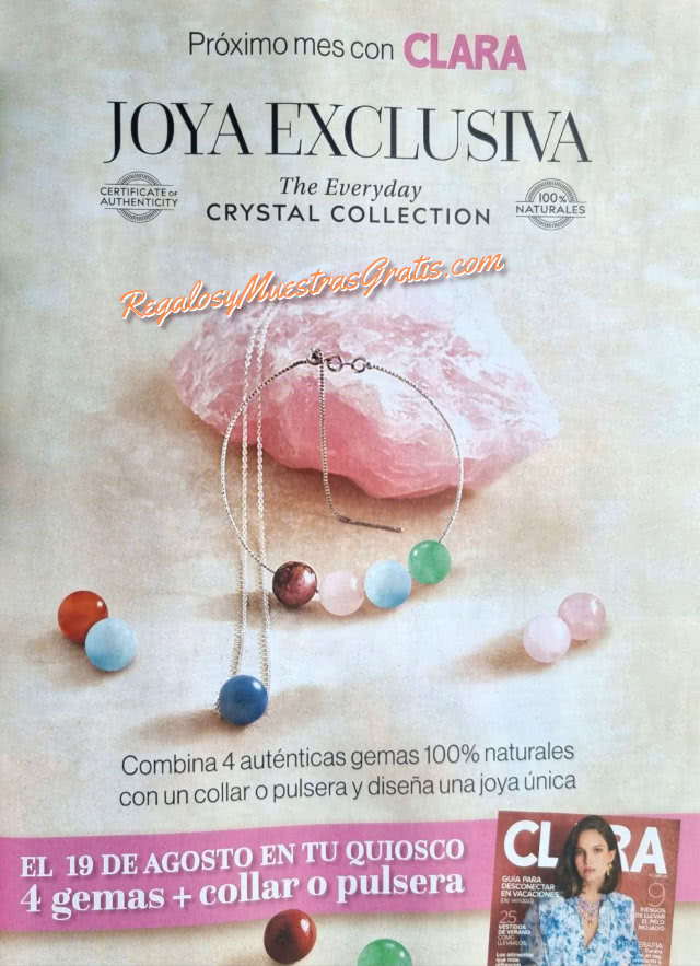 Avance Regalos Revistas Septiembre 2025 Clara