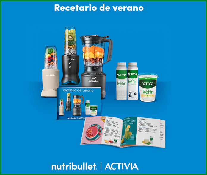 Gratis Nutribullet Activia Recetario