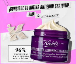 Muestras Gratis Kiehls Rutina Antiedad