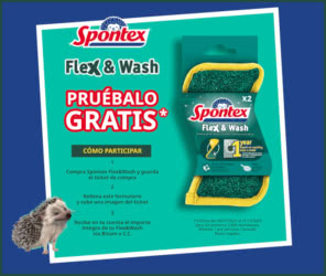 Prueba Gratis Spontex Flex Wash