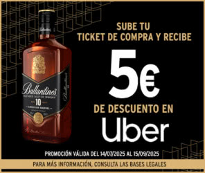 Regalo Por Compra Ballantines 5e Uber