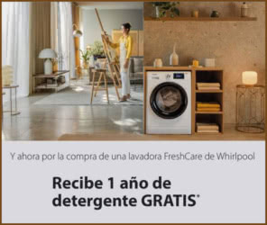 Regalo Por Compra Whirpool 12 Meses Detergente