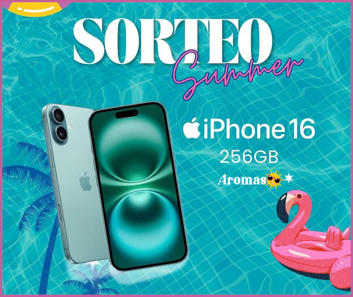 Sorteo Aromas Iphone 16