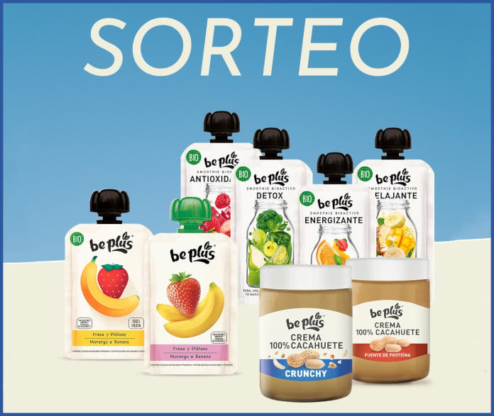 Sorteo Be Plus Smoothies Pouches Cremas