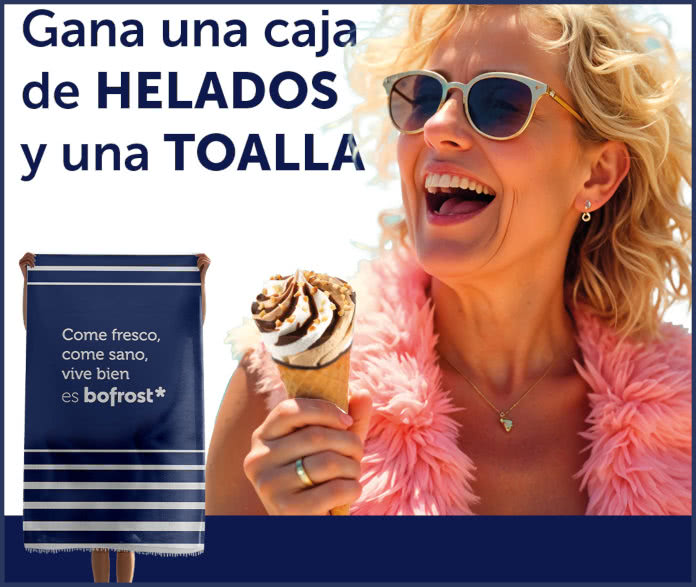Sorteo Bofrost Caja Helados Toalla