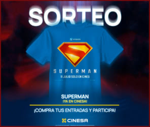 Sorteo Cinesa 4 Camisetas Superman