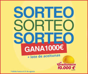Sorteo El Faro Aceitunas 1000e
