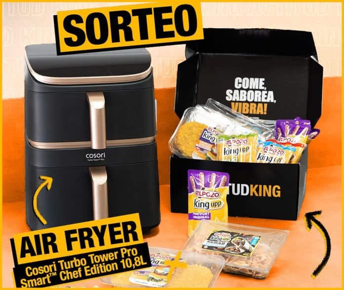 Sorteo El Pozo King Cosori Freidora Aire Lote