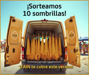 Sorteo Fain 10 Sombrillas