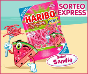 Sorteo Haribo Spaghetti Pika