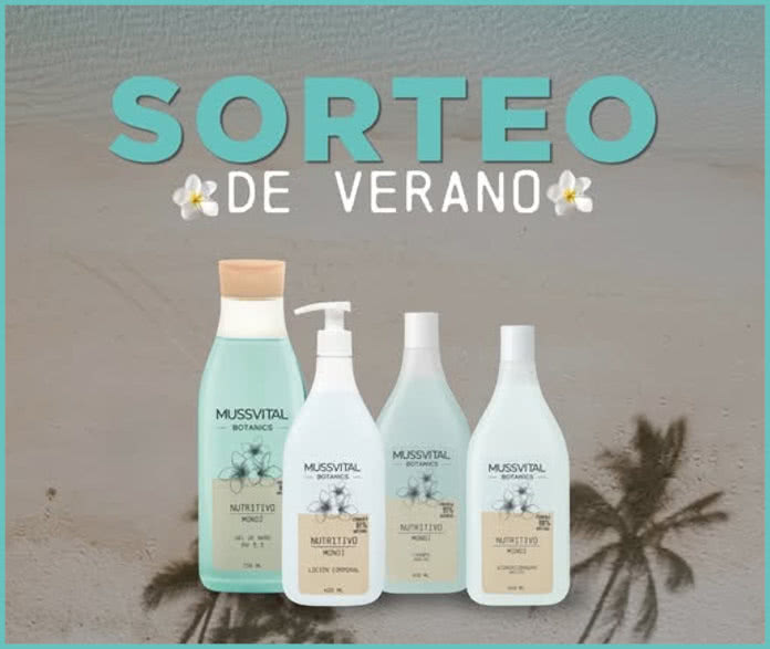Sorteo Mussvital Botanics Monoi