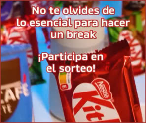 Sorteo Nestlé Nescafé Kit Kat