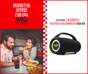 Sorteo Por Compra Coca Cola Supermercados Dia 3 Altavoces Diarios