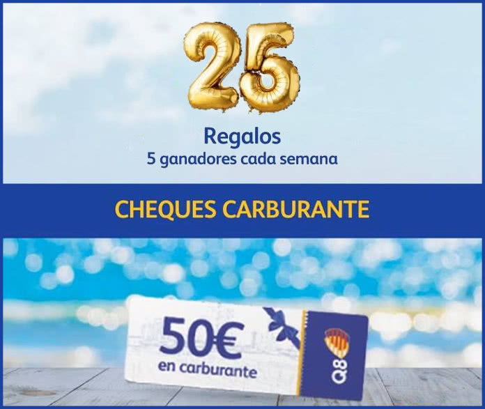 Sorteo Por Compra Q8 5 Premios