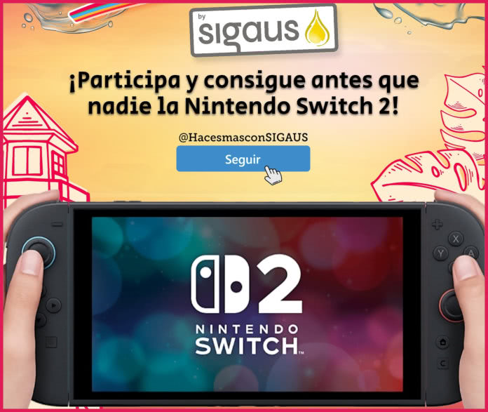 Sigaus sortea una Nintendo Switch 2 y 50 entradas de cine (Finalizada ...