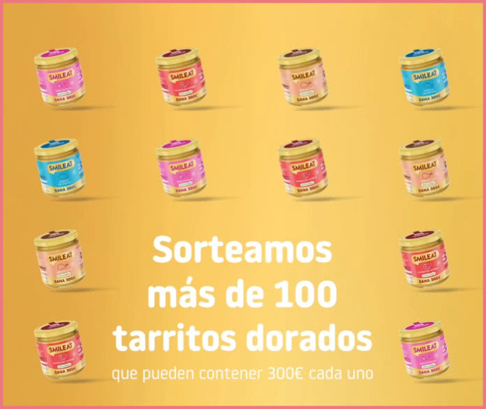 Sorteo Smileat 4 Packs 48 Tarritos