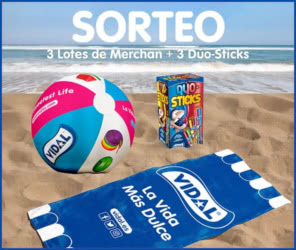 Sorteo Vidal Golosinas 3 Lotes Merchan