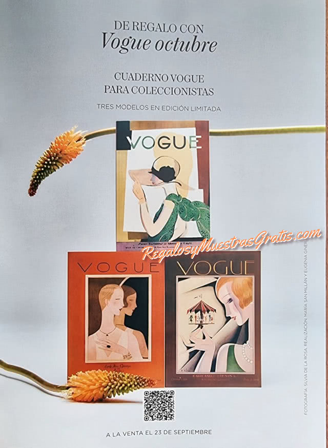 Avance Regalos Revistas Octubre 2025 Vogue