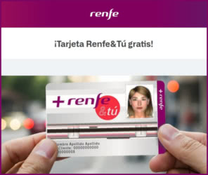 Gratis Renfe Tarjeta
