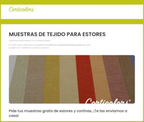 Muestras Gratis Corticolors Tejidos Estores