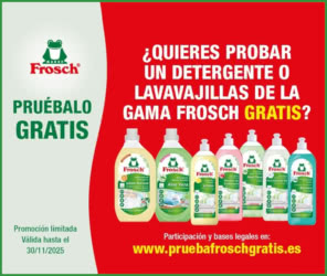 Prueba Gratis Frosch Detergentes Lavavajillas