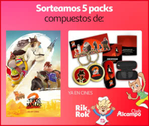 Sorteo Alcampo 5 Packs Tipos Malos 2
