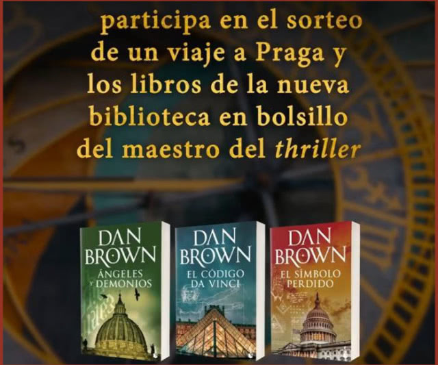 Sorteo Editorial Planeta Dan Brown Viaje Praga