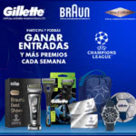 Sorteo Gillette Braun Entradas Champions League