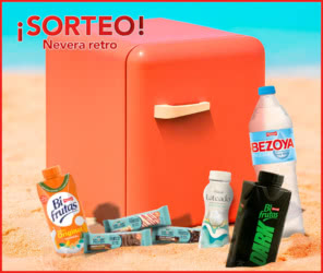 Sorteo Leche Pascual Nevera Retro