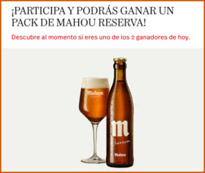 Sorteo Mahou 112 Packs