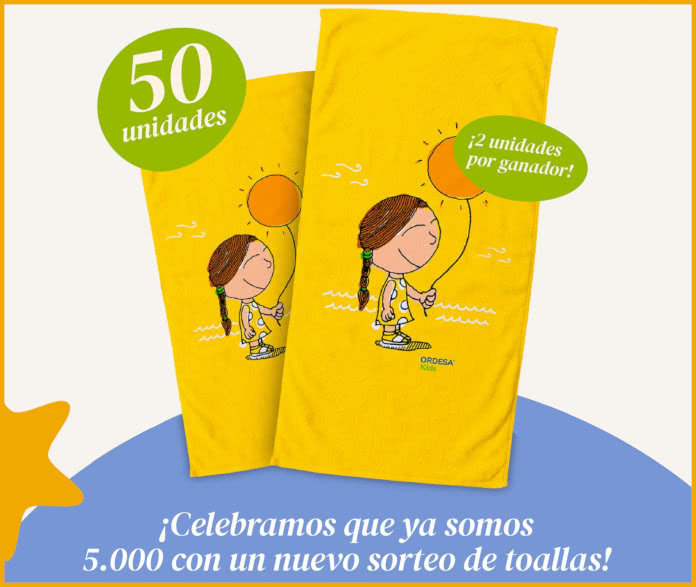 Sorteo Ordesa 50 Toallas