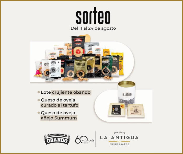 Sorteo Panadería Obando Quesería La Antigua