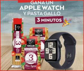 Sorteo Pastas Gallo Apple Watch