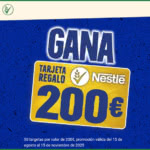 Sorteo Por Compra Nestle 50 Tarjetas 200e