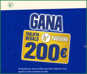 Sorteo Por Compra Nestle 50 Tarjetas 200e