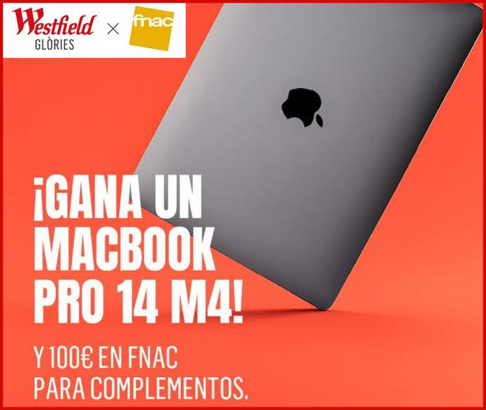 Sorteo Westfield Fnac Mac Book