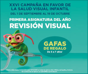 Gratis Alain Afflelou Gafas Gratis Ninos 2025
