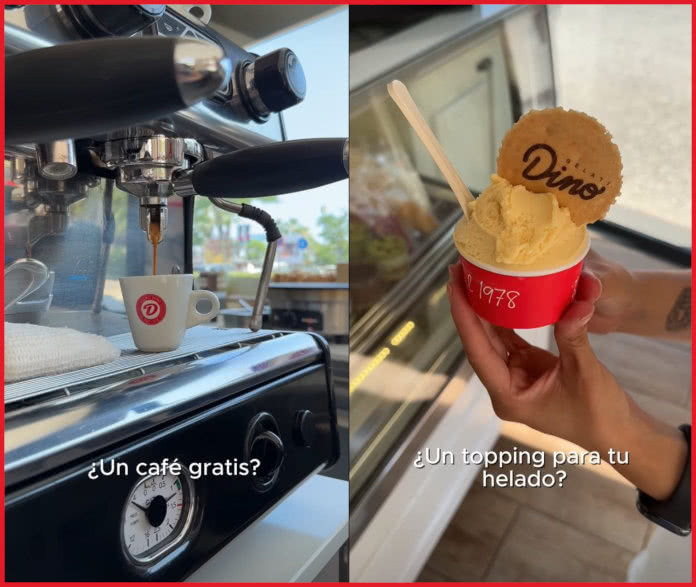 Gratis Amici Dino Gelati Club Cafe Topping