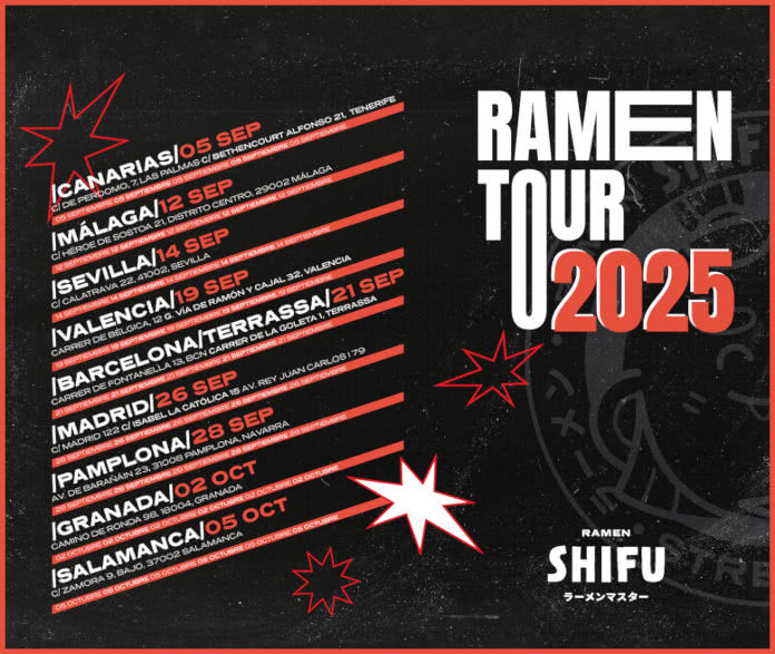 Gratis Ramen Shifu Tour 2025
