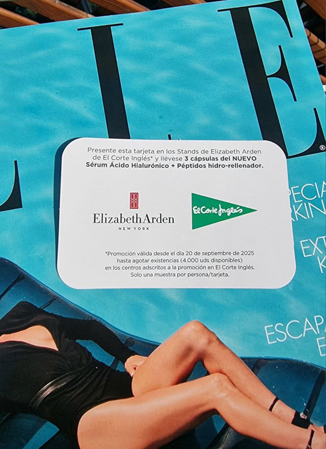Muestras Gratis Elizabeth Arden Revistas Flyer Recoger
