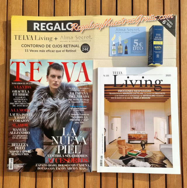 Regalos Revistas Octubre 2025 Telva