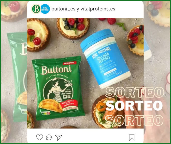 Sorteo Buitoni Vitalproteins Lote
