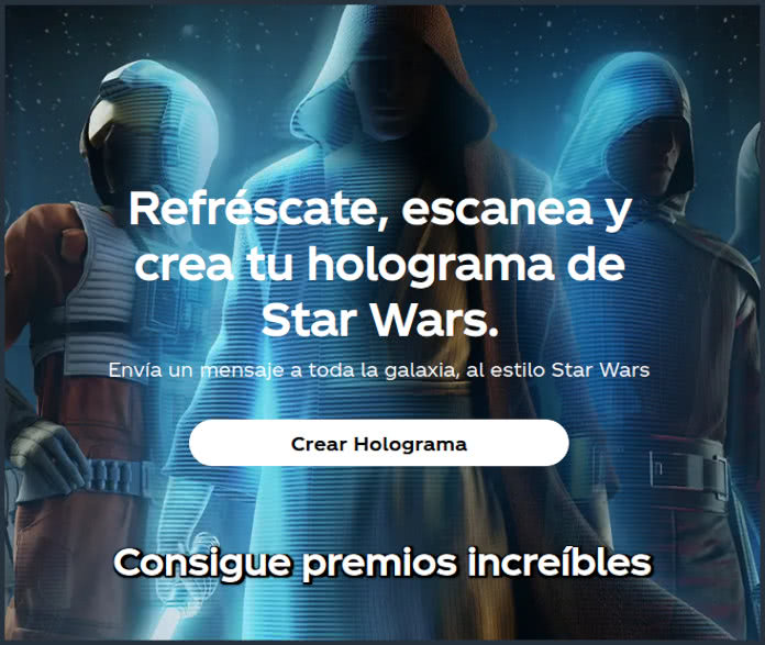 Sorteo Coca Cola 200 Premios Star Wars