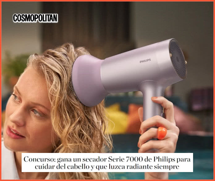 Sorteo Cosmopolitan Secador Philips Serie 7000